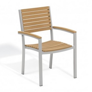 Travira Arm Chair - Tekwood Natural
